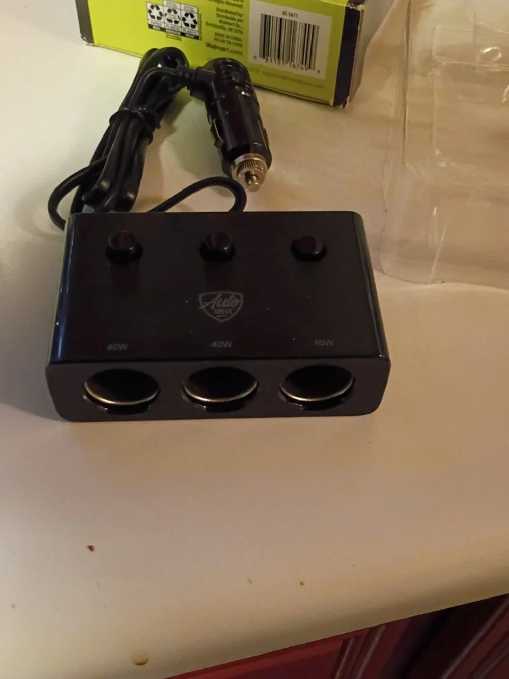 Auto Drive USB Power Adapter New Unused